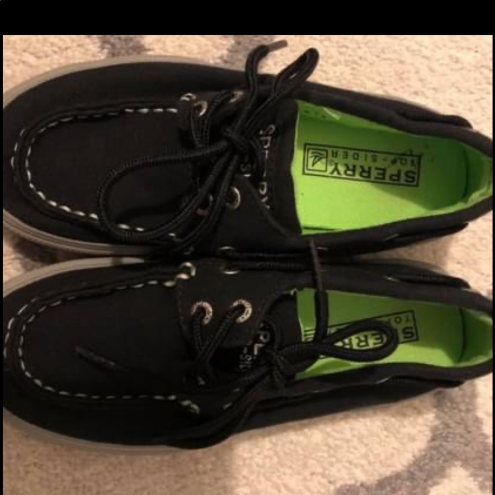 Sperry top sider boys boat shoes